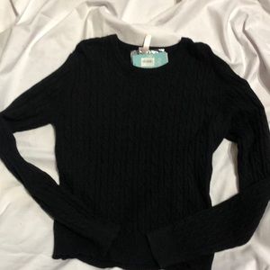 Aqua cashmere sweater